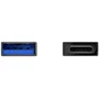 Aisens Mini Adaptador Aluminio USB 3.2 Gen1 Gris (USB-C Macho a USB-A Hembra)